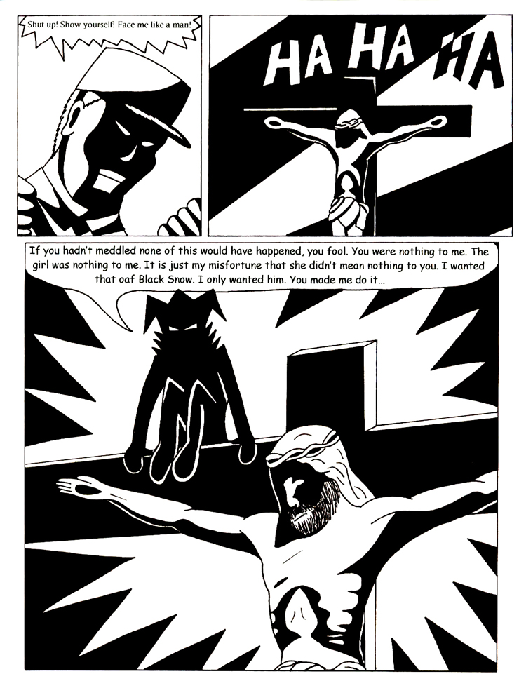 Possibly my favorite page of Black Snow.