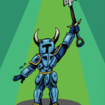 Shovel Knight in color