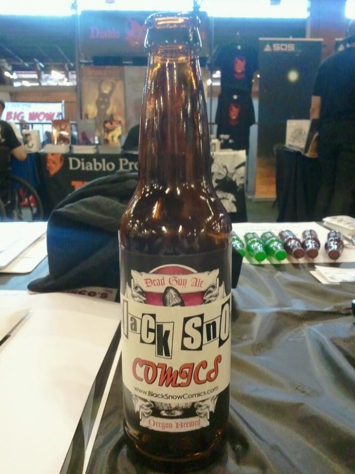 Black Snow Comics beer