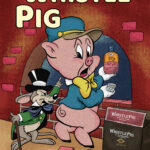 Porky Pig Comic Whiskey Label